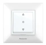 Выключатель Panasonic Arkedia Slim скрыт. 1кл. IP20 белый (упак.:1шт) (WNTC00222WH-RU)