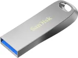 Флеш Диск Sandisk 128Gb Ultra Luxe SDCZ74-128G-G46 USB3.0 серебристый