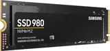 Твердотельный накопитель SSD M.2 (PCI-E NVMe) 1Tb (1024GB) Samsung 980 (R3500/W3000MB/s) (MZ-V8V1T0BW) 1year