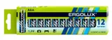 Батарея Ergolux Alkaline LR03 BP-12 AAA 1150mAh (12шт) коробка