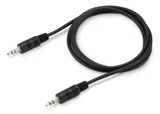 Кабель соединительный аудио Buro BAAC002-1 Jack 3.5 (m)/Jack 3.5 (m) 1м. черный