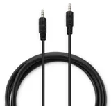 Кабель соединительный аудио Buro BAAC002-1 Jack 3.5 (m)/Jack 3.5 (m) 1м. черный