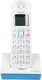 Р/Телефон Dect Alcatel S230 RU белый/синий АОН