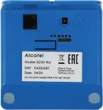 Р/Телефон Dect Alcatel S230 RU белый/синий АОН