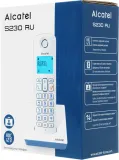 Р/Телефон Dect Alcatel S230 RU белый/синий АОН