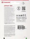 Флеш Диск Transcend 64Gb Jetflash Type-C 790С TS64GJF790C USB3.0 черный