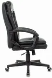 Кресло руководителя Бюрократ CH-868N черный эко.кожа крестов. пластик