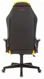 Кресло игровое Zombie HERO CYBERZONE PRO черный/желтый эко.кожа с подголов. крестов. пластик