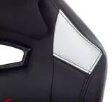 Кресло игровое Zombie HERO BATTLEZONE черный/красный эко.кожа с подголов. крестов. пластик