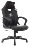 Кресло игровое Zombie HERO BATZONE черный эко.кожа с подголов. крестов. пластик