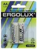 Аккумулятор Ergolux NHAA2700BL2 AA NiMH 2700mAh (2шт) блистер