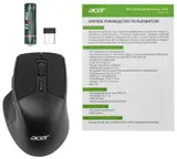 Мышь Acer OMR170 черный оптическая (1600dpi) беспроводная BT/Radio USB (5but)