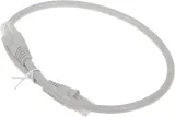 Патч-корд Buro UTP-6-0,5M-G UTP 4 пары cat.6 CCA molded 0.5м серый RJ-45 (m)-RJ-45 (m)
