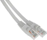 Патч-корд Buro UTP-6-30M-G UTP 4 пары cat.6 CCA molded 30м серый RJ-45 (m)-RJ-45 (m)