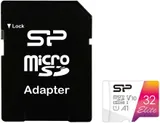 Флеш карта microSDHC 32GB Silicon Power SP032GBSTHBV1V20SP Elite + adapter