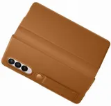 Чехол (флип-кейс) Samsung для Samsung Galaxy Z Fold3 Leather Flip Cover коричневый (EF-FF926LAEGRU)