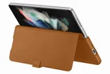 Чехол (флип-кейс) Samsung для Samsung Galaxy Z Fold3 Leather Flip Cover коричневый (EF-FF926LAEGRU)