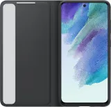Чехол (флип-кейс) Samsung для Samsung Galaxy S21 FE Smart Clear View Cover черный (EF-ZG990CBEGRU)