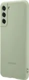 Чехол (клип-кейс) Samsung для Samsung Galaxy S21 FE Silicone Cover оливковый (EF-PG990TMEGRU)