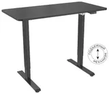 Стол для компьютера Cactus подъёмный столешница МДФ черный каркас черный (CS-ED-BBK)