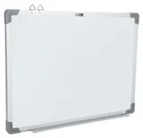 Доска магнитно-маркерная Deli EV450 магнитно-маркерная лак белый 60x45см алюминиевая рама