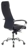 Кресло руководителя Бюрократ CH-609SL/ECO черный эко.кожа крестов. металл хром