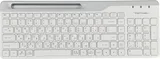 Клавиатура A4Tech Fstyler FBK25 белый/серый USB беспроводная BT/Radio slim Multimedia