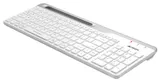 Клавиатура A4Tech Fstyler FBK25 белый/серый USB беспроводная BT/Radio slim Multimedia