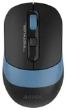 Мышь A4Tech Fstyler FB10C черный/синий оптическая (2000dpi) беспроводная BT/Radio USB (4but)