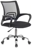 Кресло Бюрократ CH-695NLTSL черный TW-01 TW-11 сетка/ткань крестов. металл хром