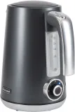 Чайник электрический Rondell 1002-RE-01 1.7л. 2200Вт черный (корпус: нержавеющая сталь)