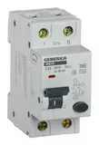 Выключатель автом. дифф. тока IEK MAD25-5-040-C-30 АВДТ 32 Generica 40A тип C 6kA 30мА AC 2П 230В 2мод серый (упак.:1шт)