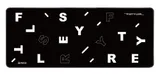Коврик для мыши A4Tech FStyler FP75 XL черный/белый 750x300x2мм (FP75 BLACK)