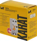 Выключатель автом. дифф. тока IEK MAD22-5-032-C-30 АВДТ 32 32A тип C 6kA 30мА A 1П+Н 230В 2мод белый (упак.:1шт)