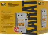 Выключатель автом. дифф. тока IEK MAD12-2-016-C-030 АД12М 16A тип C 4.5kA 30мА A 2П 230В 3мод белый (упак.:1шт)