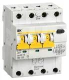 Выключатель автом. дифф. тока IEK АВДТ 34 MAD22-6-032-C-30 32A тип C 6kA 30мА A 4П 400В 4мод белый (упак.:1шт)