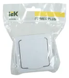 Розетка силов. IEK Гермес Plus ERMP22-K01-16-54-EC 2розет. двойн. откр. зазем. крыш. IP54 белый (упак.:1шт)