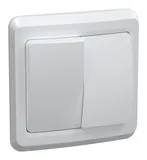 Выключатель IEK Вега скрыт. 2кл. IP20 белый (упак.:1шт) (EVV20-K01-10-DM)