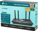 TP-Link Archer AX55, AX3000 Двухдиапазонный Wi-Fi 6 роутер, до 574 Мбит/с на 2,4 ГГц + до 2402 Мбит/с на 5 ГГц, 4 антенны, 1 гигабитный порт WAN + 4 гигабитных порта LAN, порт USB 3.0