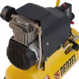 Компрессор поршневой Denzel DLC1300/24 безмасляный 206л/мин 24л 1300Вт желтый/черный