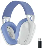 Наушники с микрофоном Logitech G435 белый/синий накладные BT/Radio оголовье (981-001074)