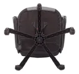 Кресло игровое Zombie GAME 17 черный/серый эко.кожа/ткань крестов. пластик