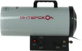 Тепловая пушка газовая Интерскол ТПГ-15 серый/черный