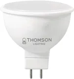 Лампа светодиодная Thomson TH-B2047 8Вт цок.:GU5.3 рефлек. 220B св.свеч.бел.теп. MR16 (упак.:1шт)