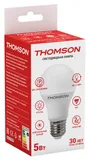 Лампа светодиодная Thomson TH-B2098 5Вт цок.:E27 груша 220B 4000K св.свеч.бел.нейт. A (упак.:1шт)