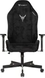 Кресло игровое Knight N1 Fabric черный Light-20 с подголов. крестов. металл