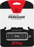 Твердотельный накопитель Kingston SSD 2TB SFYRD/2000G Fury Renegade M.2 2280 PCIe 4.0 x4 NVMe R7300/W7000MB/s 3D TLC MTBF 2M 2,0PBW Retail 1 year