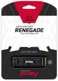Твердотельный накопитель Kingston SSD 2TB SFYRD/2000G Fury Renegade M.2 2280 PCIe 4.0 x4 NVMe R7300/W7000MB/s 3D TLC MTBF 2M 2,0PBW Retail 1 year