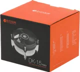 Устройство охлаждения(кулер) ID-Cooling DK-15 PWM Soc-1151/1200 4-pin 14-27dB Al 65W 221gr Ret