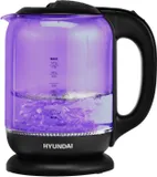 Чайник электрический Hyundai HYK-G5809 1.7л. 2200Вт фиолетовый/черный (корпус: стекло)